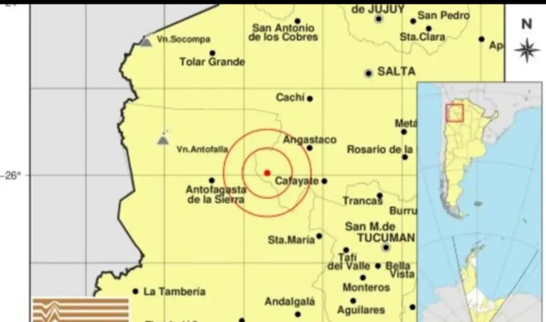 sismo en tucuman